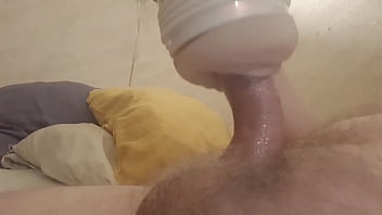 Preview 1 of Mallu Kerala Webcam Chat - Man plays with Stoya fleshlight