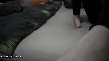 Preview 4 of Hamburg Creampie - Sexy Legs On Camera - Miley Grey