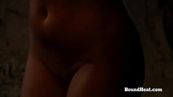 Preview 4 of Dasi Xvidiyo - Submissive Lesbian Slave In Bondage Whipped And Touched By Madame