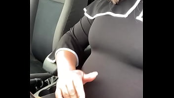 Preview 2 of Sxx Gril Gril - Kelly cd horny KFC carpark wank