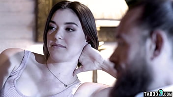 Preview 2 of I Really Want My Sister - Teen Anny Aurora helping to step uncle celebrate his anniversary