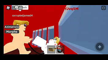 Preview 4 of Virgin Gets Pushed Around - sexy furra es follada en juego condo roblox