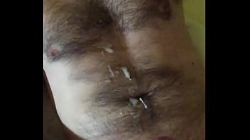Preview 3 of Sweet Alice - I cum on my hairy chest.