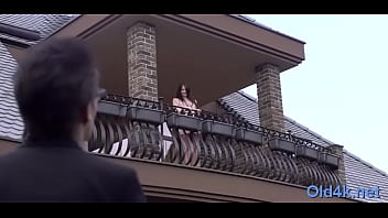 Preview 2 of Son Fuck The Hot Meid - Admirable brunette cutie enjoys sex with a random lad