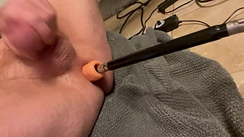 Preview 2 of Mom Forced Stap Son Sax - Prostate Machine Fuck Fleshlightman1000