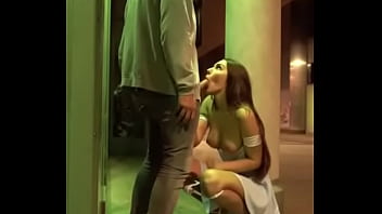 Preview 1 of Lexi Sindel Jade Indica Strapon - Blowjob in town