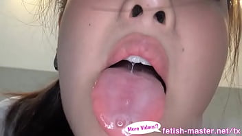 Preview 1 of India Xxxii Vedo - Japanese Asian Tongue Spit Face Nose Licking Sucking Kissing Handjob Fetish - More at fetish-master.net