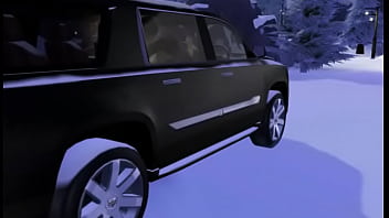 Preview 2 of Maki Tokoka - Sims 4 [ she loves car fucking]