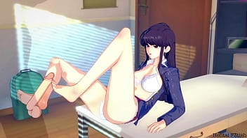 Preview 3 of Xhamest Com - Komi Pleasures only by footjob
