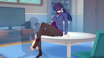 Preview 1 of Xhamest Com - Komi Pleasures only by footjob
