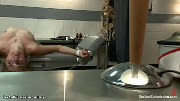 Preview 3 of Xx Vios - Dude ties and fucks blond nurse