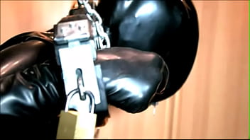 Preview 4 of Japanese Daugther Sleep - 037 Rubber Slave in the Pillory.