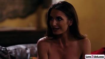 Preview 1 of Wwwjav Hd - Busty milf fingers a mature womans pussy