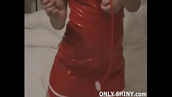 Preview 4 of Xxxvidos Ful Hd - I have a hot new pair of PVC panties to show you