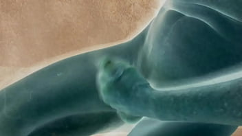 Preview 4 of Mazpart 12 - Alien fantasy feature with lizard avatar playing with his hole!