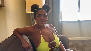Preview 1 of Rock Out Youizzj - Cheating Girlfriend Is On The Phone With Her Boyfriend While She Is Secretly Fucking His Best Friend