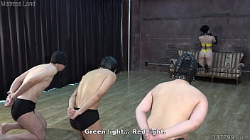 Preview 1 of Wnww Woled Sex - Japanese Mistress Minami Trains Three Masochistic Slaves