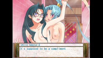 Preview 4 of Pantyhosetales G Kathleen Govard - Rance VI - Chizuko Bath Scene