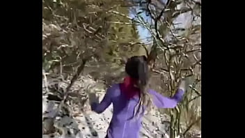 Preview 2 of Sis Bro Bad Rooms - Do you like winter ? -Experience the magic of winter like never before! ️ Join me for an exhilarating trail run...