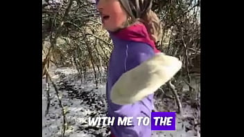 Preview 1 of Sis Bro Bad Rooms - Do you like winter ? -Experience the magic of winter like never before! ️ Join me for an exhilarating trail run...
