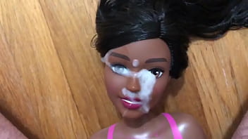 Preview 4 of Sixey Videos Foll Hd - Dark Brown Barbie Styling Head Doll
