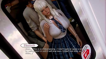 Preview 1 of Almond Tease Fut On Bed Part 2 - Waifu Academy - Elizabeth Laroche [part 02] Porn Collection [18 ] Nude Scenes Porn Game Play