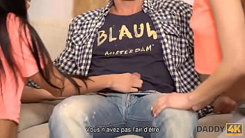 Preview 2 of Www Tamil Sex Xnxx Download - DADDY4K. Des mannequins porno sortent avec un vieil homme avant qu&#039_il ne devienne beau-p&egrave_re