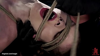 Preview 3 of Nigro Real Xxx - Slave in sideways suspension shocked