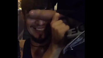 Preview 2 of Nadia Ali Black Xxx Hd Video - LEO BULGARI BLOWS A BIG A  STRAIGHT COCK IN FRONT OF HIS GIRLFRIEND IN THE STREET!!!