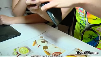 Preview 2 of Desi Homemade Kiss - Broke stud allows slutty friend to penetrate his gf for hard cash