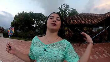 Preview 2 of See If You - Cristal Rodriguez chupa paleta como si fuera una polla