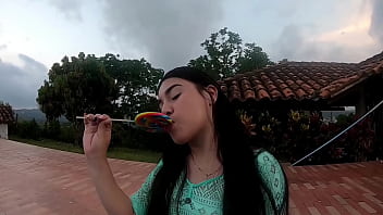 Preview 1 of See If You - Cristal Rodriguez chupa paleta como si fuera una polla