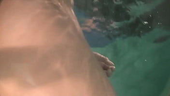 Preview 4 of Anok Men - Russian lesbian girls swimming in the pool