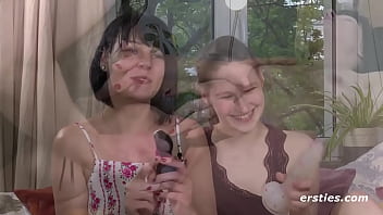 Preview 3 of Orgasme Masturb Asian - Lesbian Couple Play With Toys