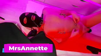 Preview 4 of Asiau - HOW TO STRETCH ANAL MISTRESS FUCKS TRANNY&#039_S ASS LOCKED IN CHASTITY BELT. ANAL SISSY TRAINING
