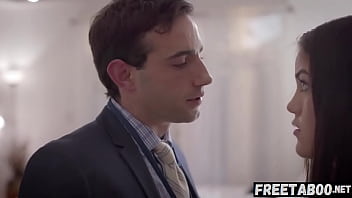 Preview 3 of Chatex Com - Angry Government Worker Takes Advantage For Shy Asian Teen After Realizing She&#039_s Home Alone - Full Movie On FreeTaboo.Net