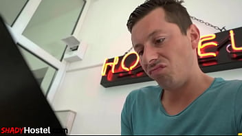 Preview 1 of Asian Stewart - European hostel babe gets licked and bentover by her host