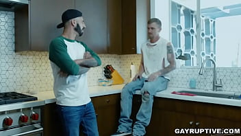 Preview 2 of Dog Vs Gial Ponr - Food in exchange of a hot gay sex from this stranger