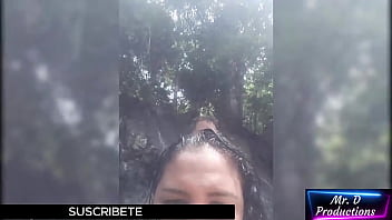 Preview 3 of Chick Lauren - step Sister fucked by her tattooed brother during the family outing,  she gets sneakily fucked outdoors by the river without fear that onlookers or her family will catch her fucking in public.