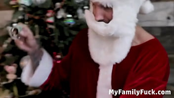 Preview 1 of Mall Imo - step Mom Sucking Stepson&#039_s Cock and step Daughter Sucking step Daddy&#039_s Cock on Christmas Party