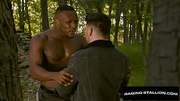 Preview 1 of Blacked Raw Porn Videos - RagingStallion - Hairy Assed Hunk Beau Butler Destroyed By BBC