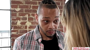 Preview 1 of Shiny Mom Fuck - Black guy fucking big tits milf swinger