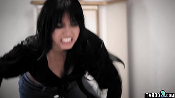 Preview 2 of Indian Free Buyuk Sik Travesti - Desperate big boobed asian teen Ember Snow fucked roughly by a stranger