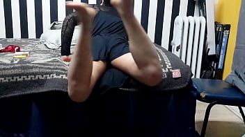Preview 2 of Mom Uose Son - mi   nuevo  juguete anal 2