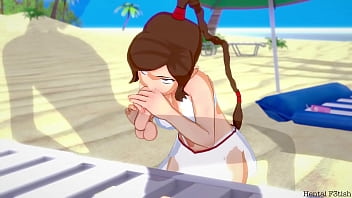Preview 1 of Hot Bed Romance Video - Ty Lee take having sex on public beach