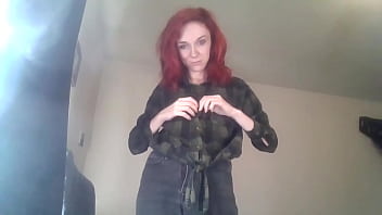 Preview 1 of Chicks Under - MelltheMilf Gets Naked in front Of her open Window. Sunshine Dust and Petite Ass