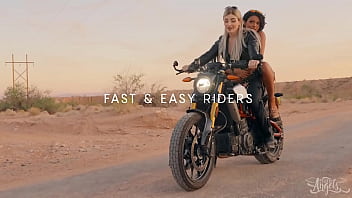 Preview 4 of Fst Grils - Fast &amp_ Easy Riders / TransAngels  / download full from http://tafuck.com/6