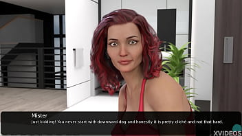 Preview 1 of Xsyx Chofal - WHERE THE HEART IS #160 &bull_ That&#039_s what I call dick yoga with a busty MILF
