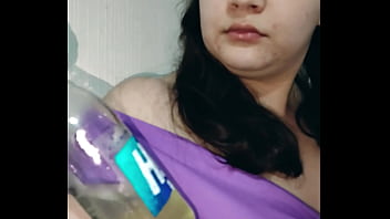 Preview 2 of Desi Jangal Sex - Nicole Teasing Before Stuffing Her Stomach