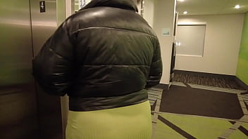 Preview 1 of Upp Och Ner - Trolling around hotel being naughty (Almost got caught)